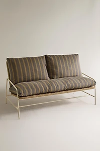STRIPED BENCH SEAT CUSHION