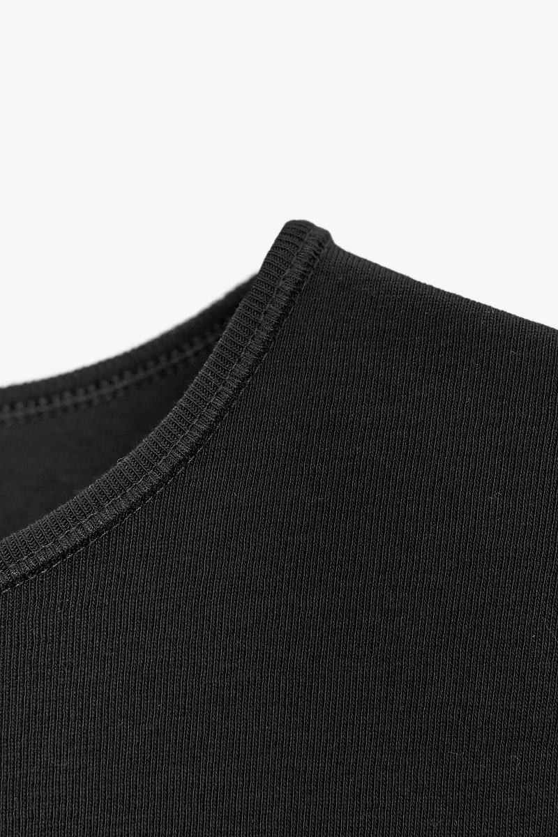 WASHED COTTON T-SHIRT