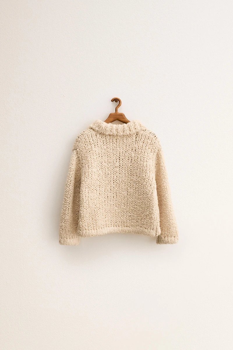 ZARA TIMELESS - WOOL AND ALPACA CARDIGAN