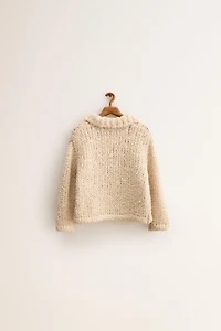 ZARA TIMELESS - WOOL AND ALPACA CARDIGAN