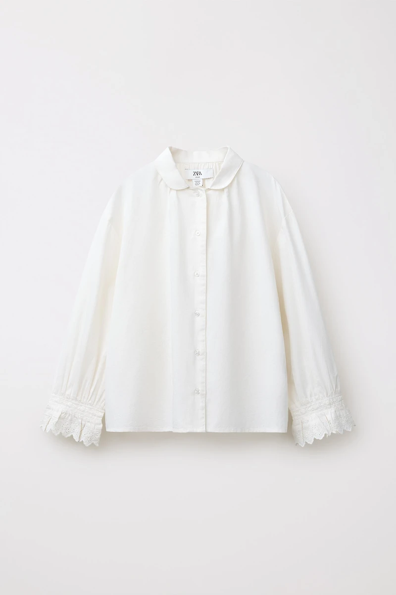 LIMITED EDITION EMBROIDERED PAJAMA SHIRT