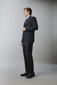 PANTALON DE COSTUME 100% LAINE