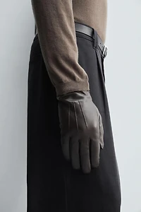 BASIC LEATHER GLOVES