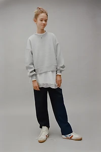 SWEAT DOUBLE BAS DENTELLE