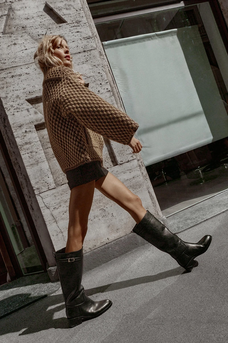 BUCKLED JODHPUR BOOTS