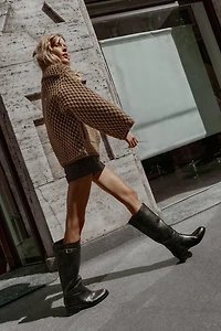 BUCKLED JODHPUR BOOTS