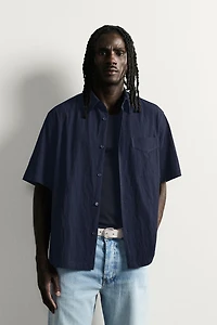RELAXED FIT FLOWY SHIRT