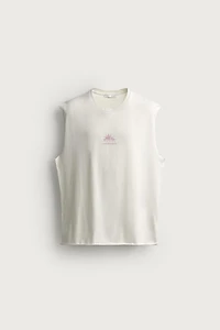 WASHED PRINT TANK TOP