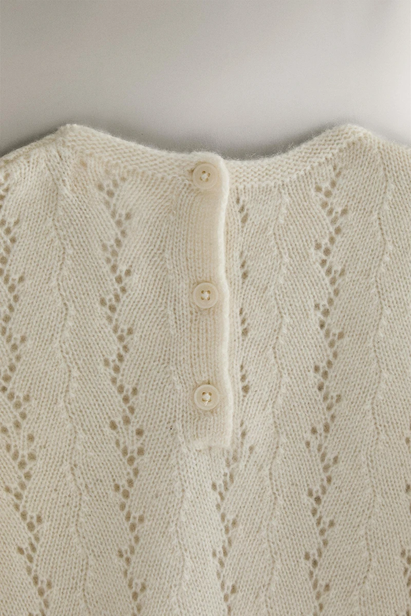 CASHMERE BABY ROMPER