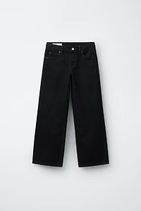 WIDE LEG STAR STUD JEANS