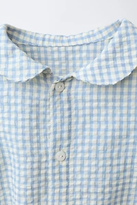 GINGHAM BODYSUIT