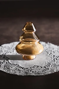 BOROSILICATE GLASS CHRISTMAS TREE SALT SHAKER