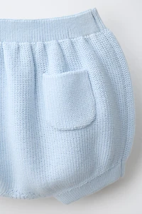 BLOOMER EN MAILLE À POCHE