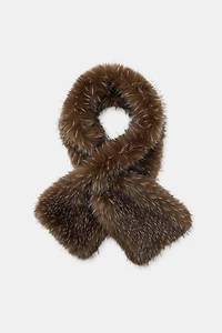 MARLED FAUX FUR SCARF