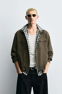 RELAXED FIT FLOWY JACKET