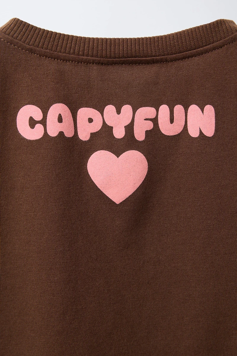 CAPYBARA CAPYFUN © PRINTED T-SHIRT