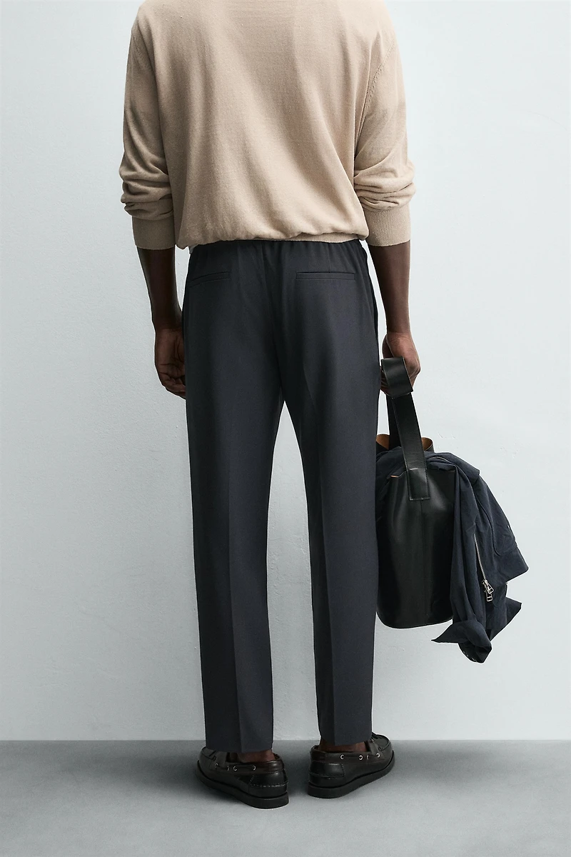 JOGGER WAIST STRETCH PANTS