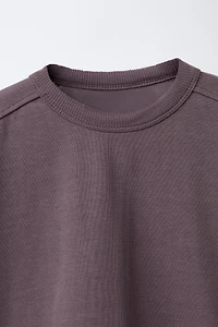 HEAVY WEIGHT TOP AND CULOTTES SET