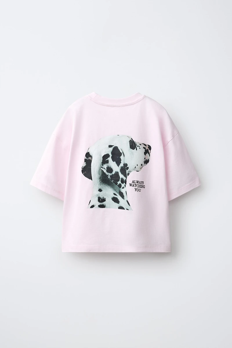 DOG PRINT T-SHIRT