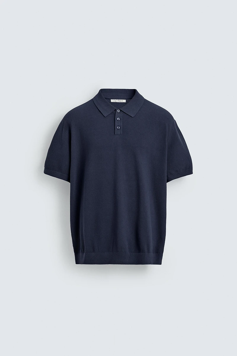 REGULAR FIT PIQUÉ KNIT POLO