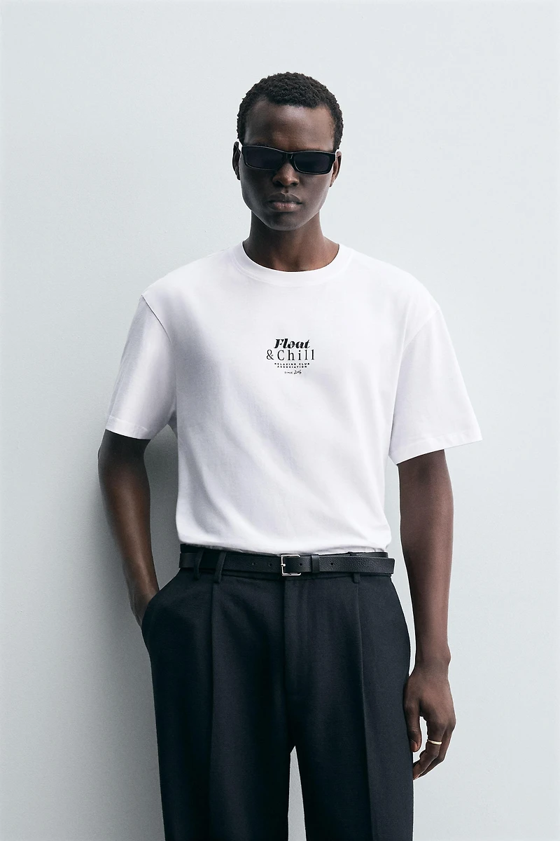 T-SHIRT IMPRIMÉS CONTRASTE