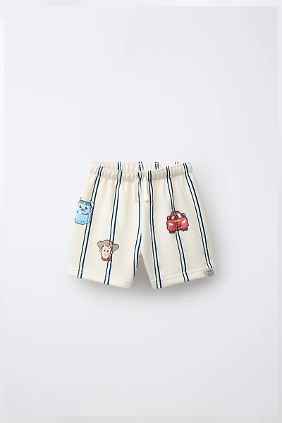 TOY STORY © DISNEY/PIXAR EMBROIDERED STRIPED SHORTS