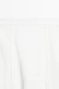 Flowing midi skirt with panel detail
