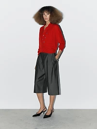 Cardigan multiposition 100 % laine - STUDIO