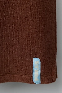 PUKAS SURF TERRY CLOTH SHORT JUMPSUIT