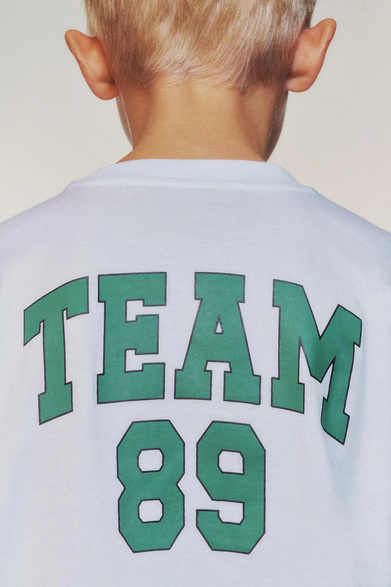 JOGGING LABEL T-SHIRT