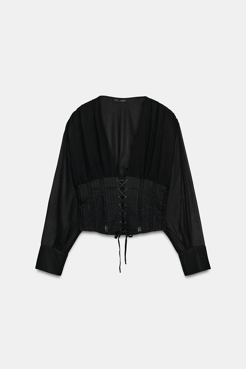 COMBINATION CORSET SHIRT