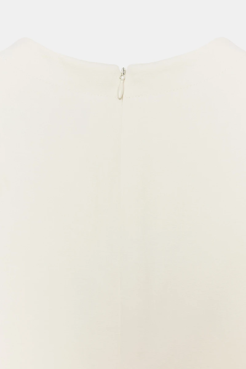 COMBINATION MIDI DRESS