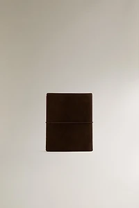 SUEDE LEATHER BOOK COVER