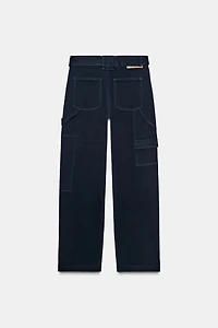 PANTALON CARGO AVEC CEINTURE