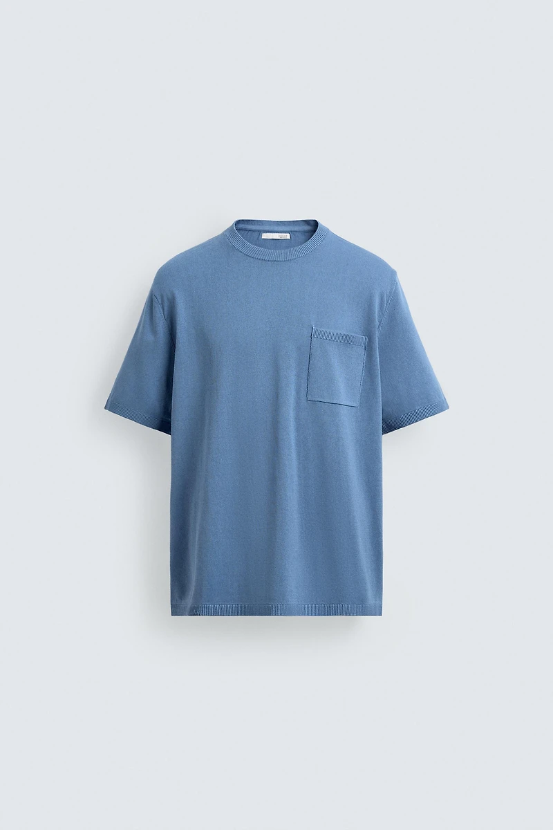 COTTON KNIT REGULAR FIT T-SHIRT