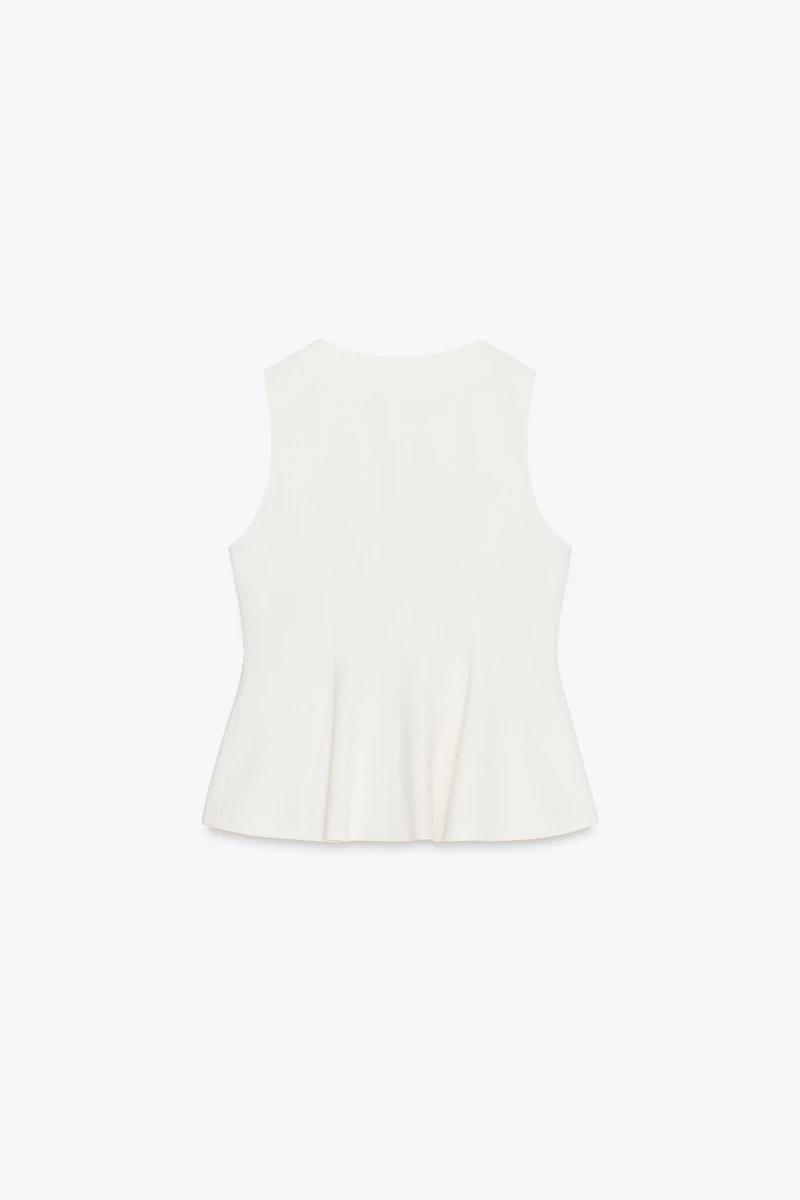 GILET PÉPLUM