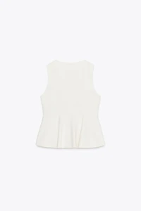 GILET PÉPLUM