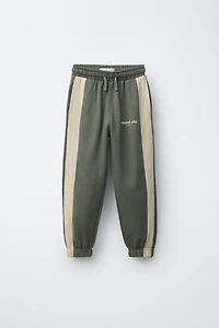STRIPED HOODIE AND JOGGER PANTS SET