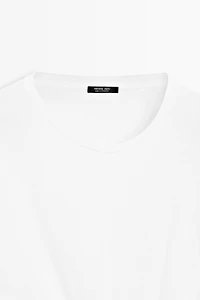 T-shirt manches courtes avec nouage