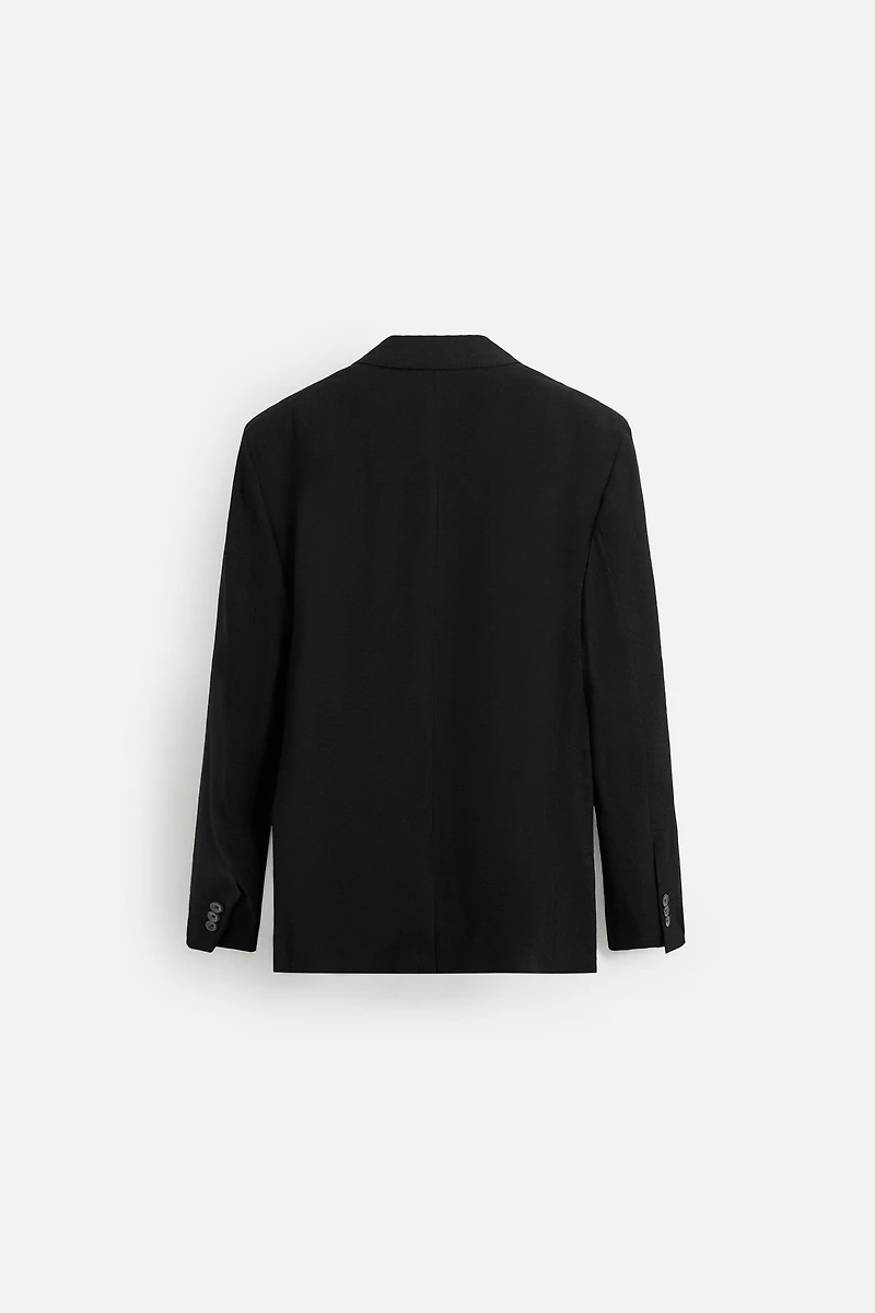 RELAXED FIT FLUID BLAZER