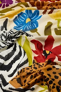 FOULARD À IMPRIMÉ TIGRE