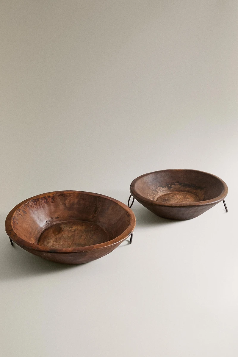 RUSTIC WOODEN SERVING DISH
