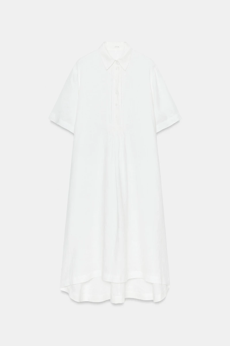 ZW COLLECTION LINEN SHIRTDRESS
