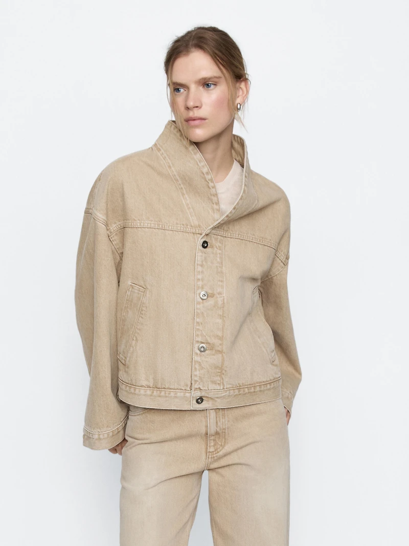 100% cotton denim jacket