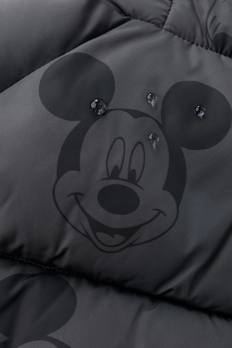 WATER REPELLENT AND WINDPROOF MICKEY MOUSE © DISNEY PUFFER COAT