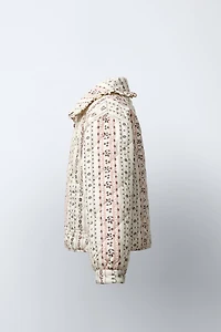 PRINTED PUFFER JACKET
