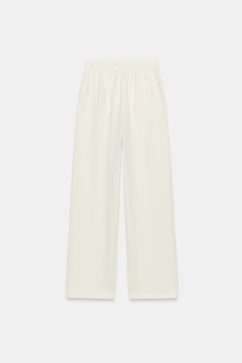 PANTALON DROIT À INSCRIPTION