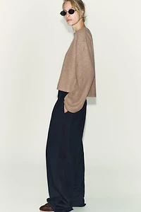 PULL CÔTELÉ BRILLANT