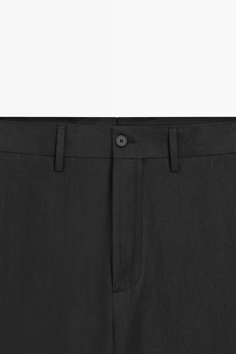 Pantalon de costume tailoring 100 % lin