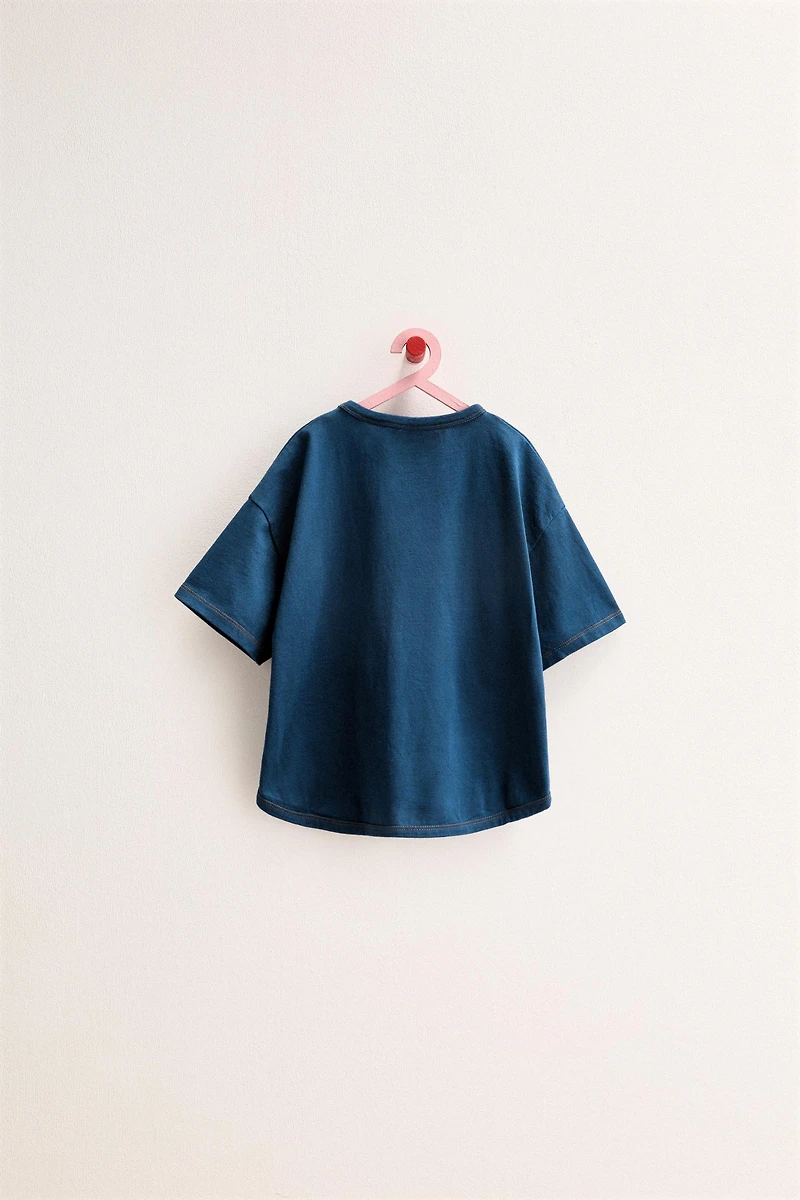 ZARA TIMELESS - PLAIN COTTON T-SHIRT
